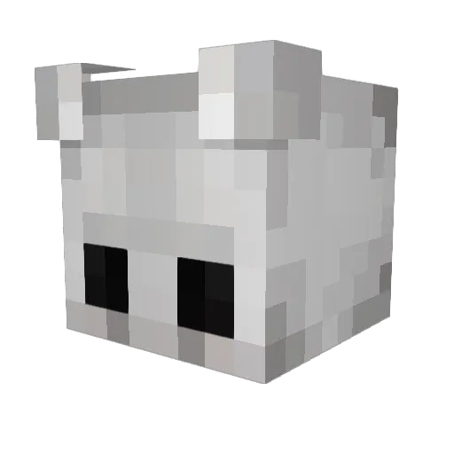 ValeroxX Minecraft avatar head, 3D render