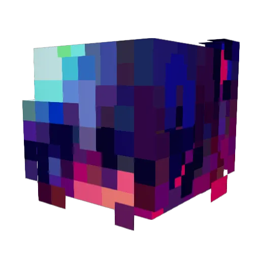 ValiantPaw Minecraft avatar head, 3D render