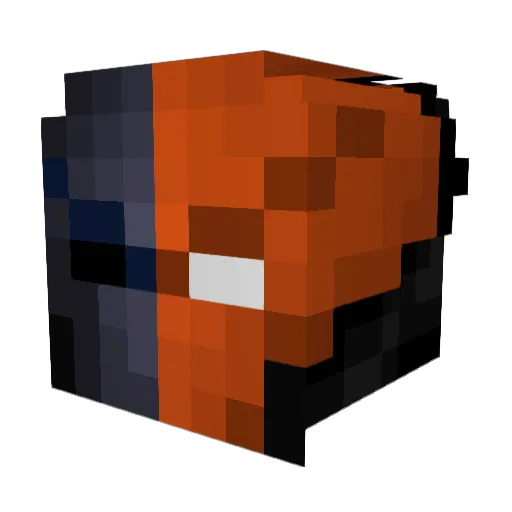 ValidMouse Minecraft avatar head, 3D render