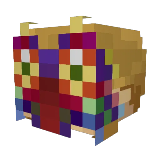 ValienteLW Minecraft avatar head, 3D render