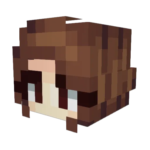 Valimc02 Minecraft avatar head, 3D render