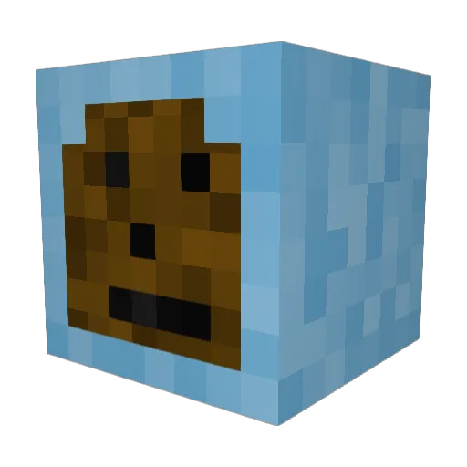Valio_G_ Minecraft avatar head, 3D render