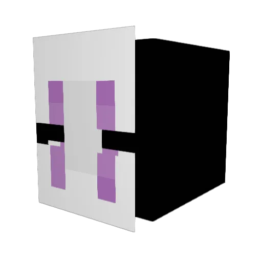 Valkingz Minecraft avatar head, 3D render