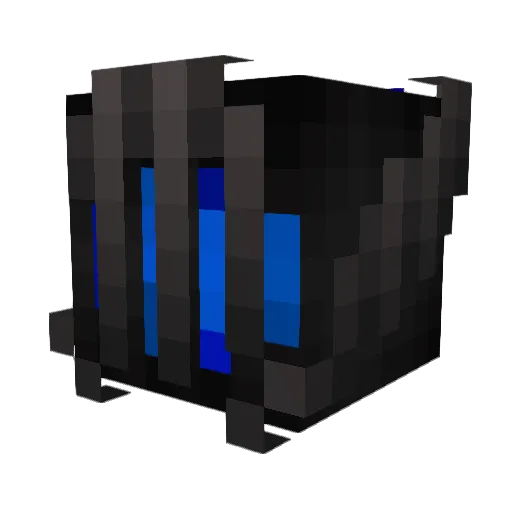 Valkira02 Minecraft avatar head, 3D render
