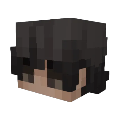 Valkish_ Minecraft avatar head, 3D render