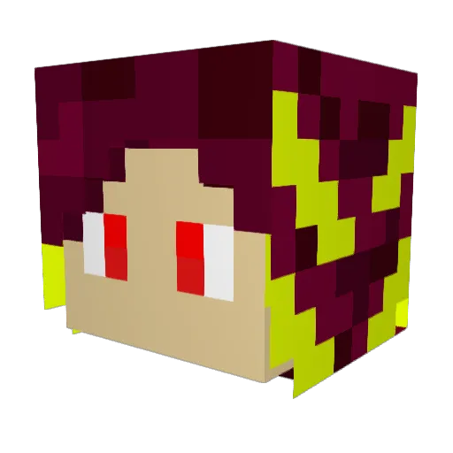ValkonenApina Minecraft avatar head, 3D render