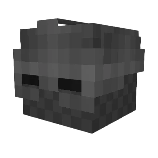 Valkyrie22 Minecraft avatar head, 3D render