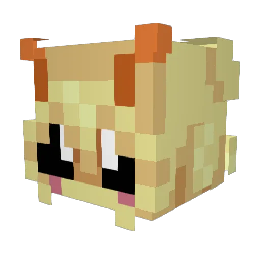 Valkyrie_08 Minecraft avatar head, 3D render