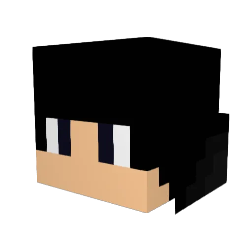 ValleyDewKR Minecraft avatar head, 3D render