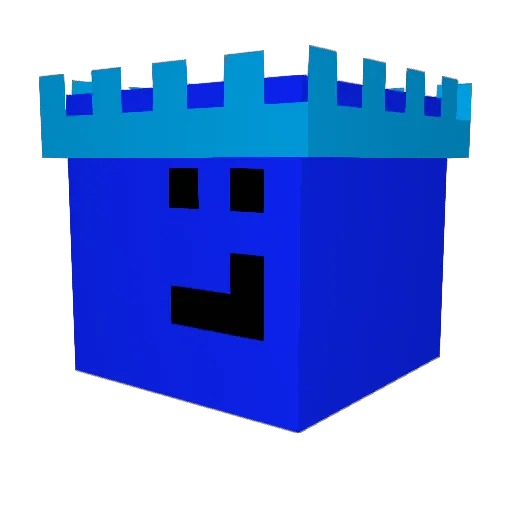Valody1 Minecraft avatar head, 3D render