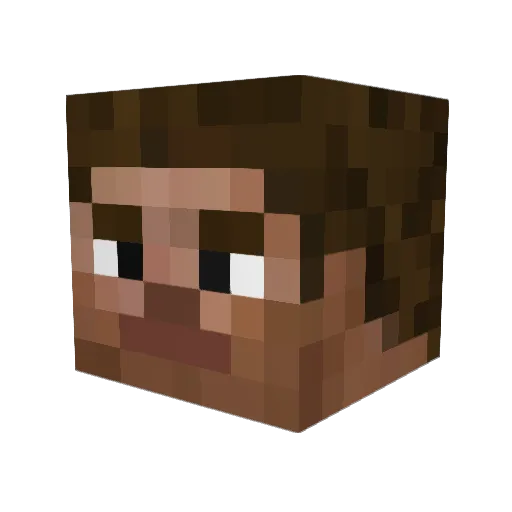 ValonCH Minecraft avatar head, 3D render