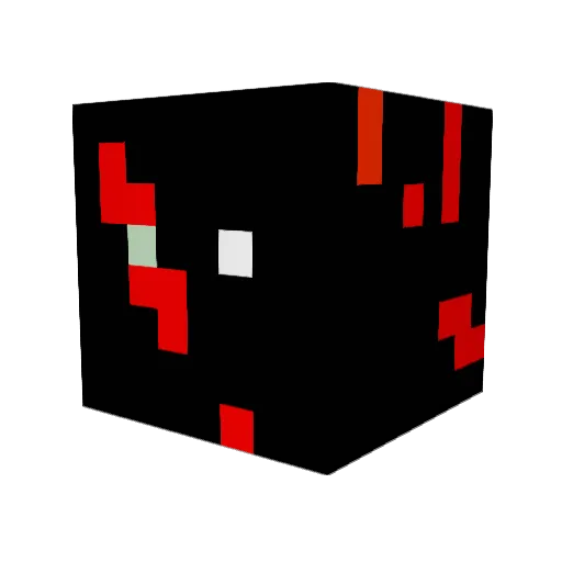ValorMC_ Minecraft avatar head, 3D render
