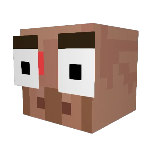 Valsen2106 Minecraft avatar head, 3D render