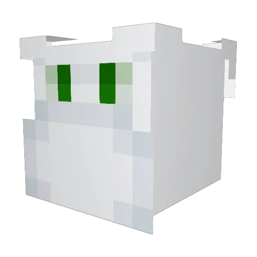 Valtuuttaja Minecraft avatar head, 3D render
