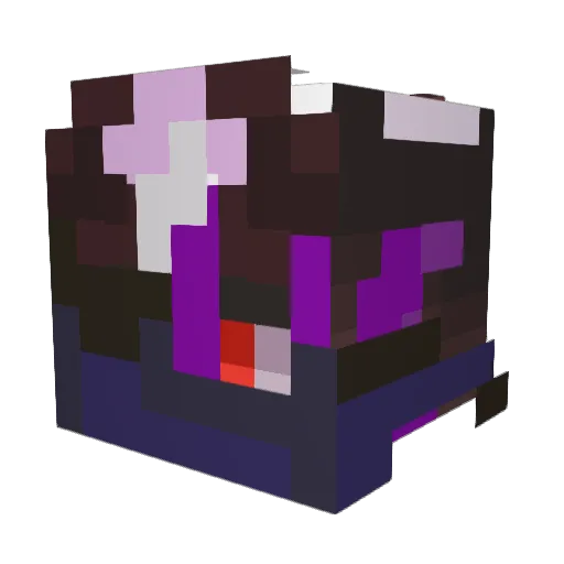 Valxire_ Minecraft avatar head, 3D render