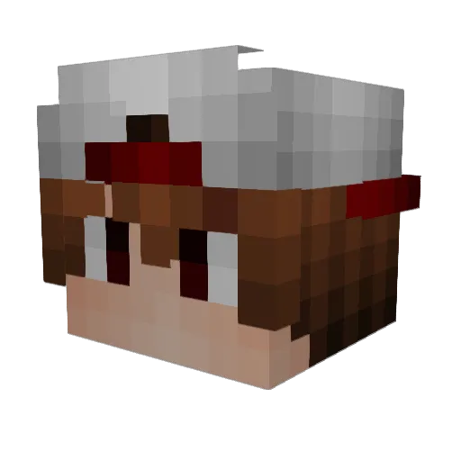 Valyren_ Minecraft avatar head, 3D render