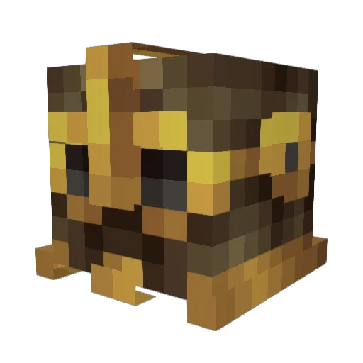 Vam_5674_mu Minecraft avatar head, 3D render