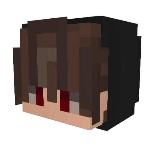 Vampire_TV_LP Minecraft avatar head, 3D render