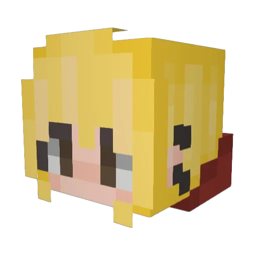 Vampire_kitty6 Minecraft avatar head, 3D render