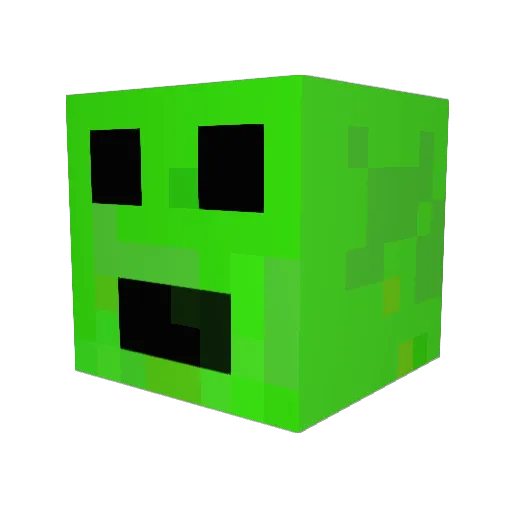 VampyerX Minecraft avatar head, 3D render