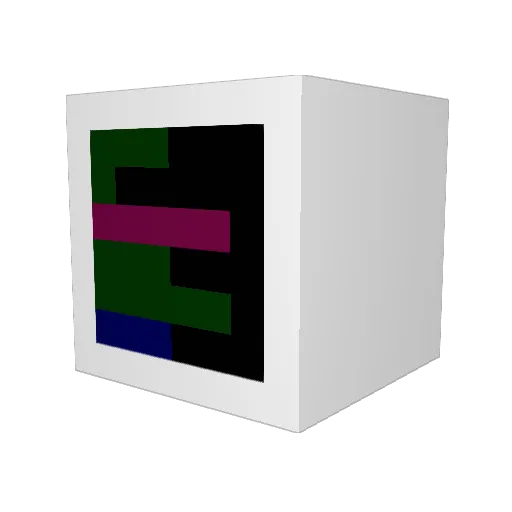 Van7651 Minecraft avatar head, 3D render