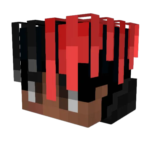 VanDemm Minecraft avatar head, 3D render