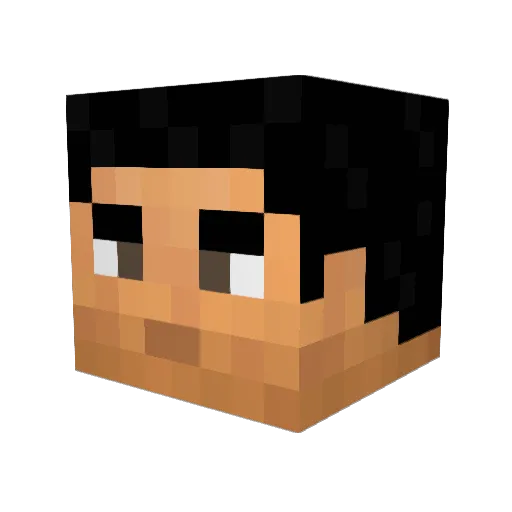 Van_Darkholme__ Minecraft avatar head, 3D render