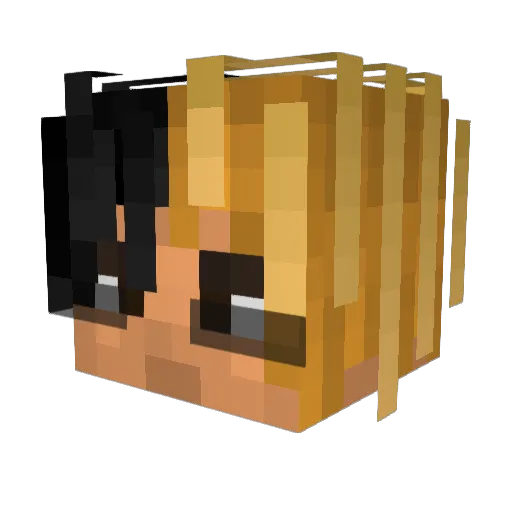 Van_Gog25 Minecraft avatar head, 3D render