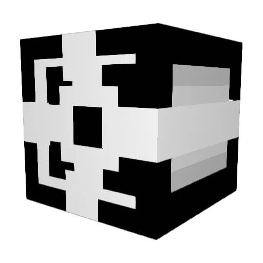Van_NR Minecraft avatar head, 3D render