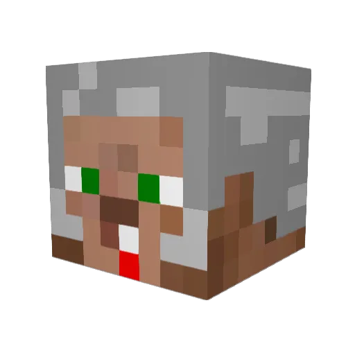 Van_Torre Minecraft avatar head, 3D render