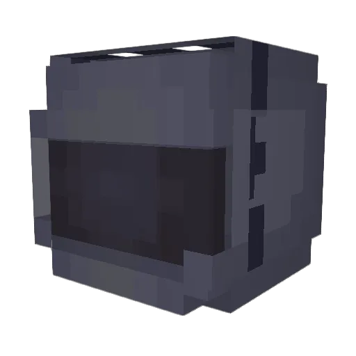 Vanbelleo Minecraft avatar head, 3D render