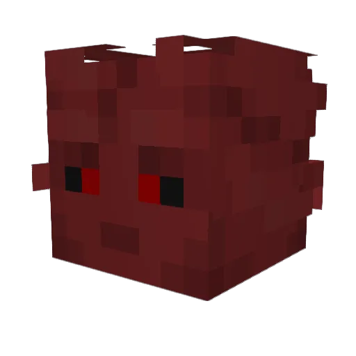 Vandi420 Minecraft avatar head, 3D render