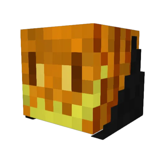 Vandriss Minecraft avatar head, 3D render
