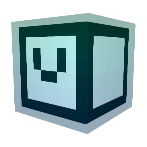 Vandsin Minecraft avatar head, 3D render