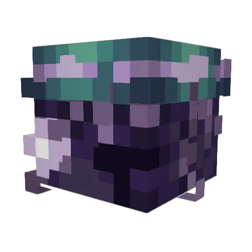 Vanessamon Minecraft avatar head, 3D render