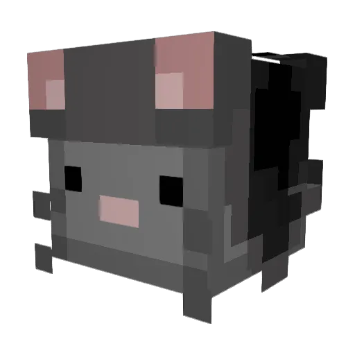 Vanhhopi Minecraft avatar head, 3D render