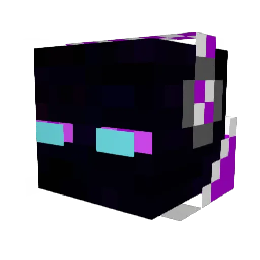 VanilaTail Minecraft avatar head, 3D render