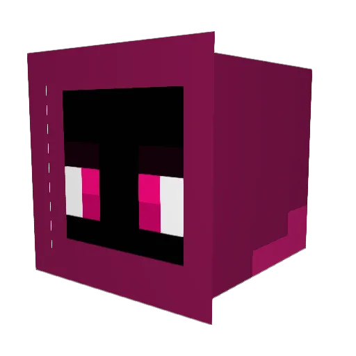 VanillaAgate Minecraft avatar head, 3D render