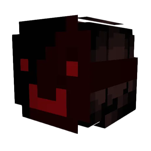 VanillaFrog2 Minecraft avatar head, 3D render
