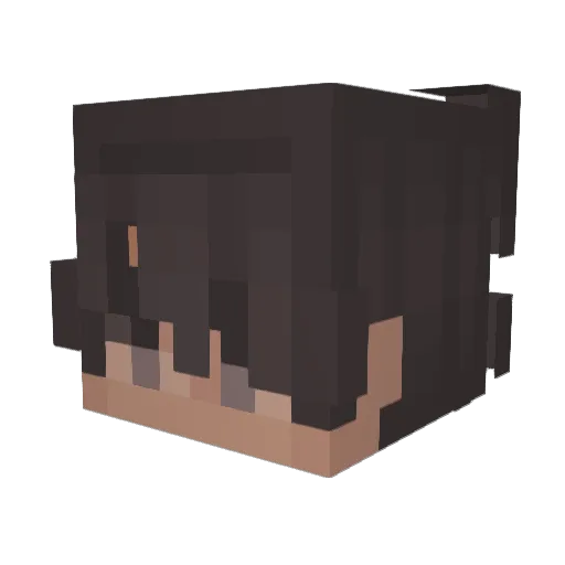 Vanilla_Beam Minecraft avatar head, 3D render