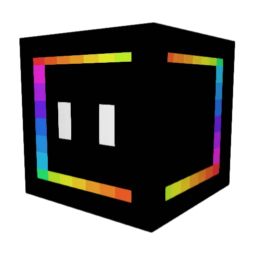 Vanta27 Minecraft avatar head, 3D render