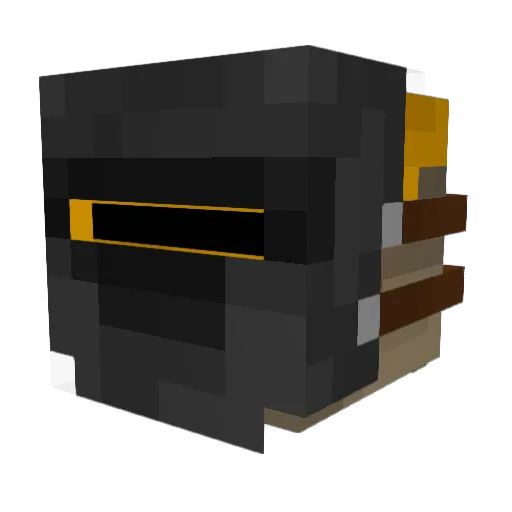 Vantus20203 Minecraft avatar head, 3D render