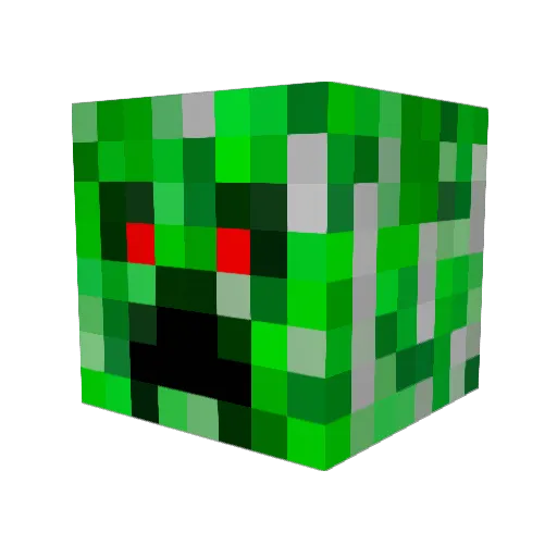 VanyaMidzu Minecraft avatar head, 3D render