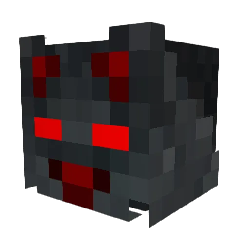 VapeAlex Minecraft avatar head, 3D render