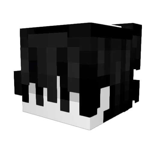 VapeCore Minecraft avatar head, 3D render