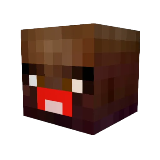 VapeL0rd Minecraft avatar head, 3D render
