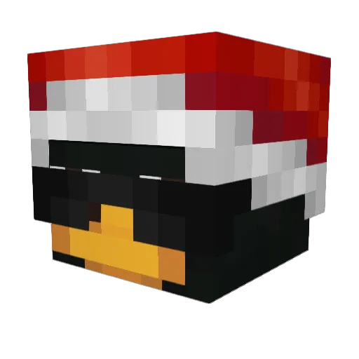 VapeManager Minecraft avatar head, 3D render