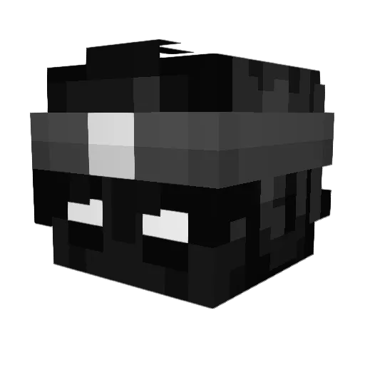 VapeMoritzJr Minecraft avatar head, 3D render