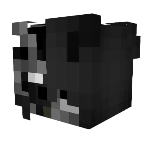 VapePlayer Minecraft avatar head, 3D render