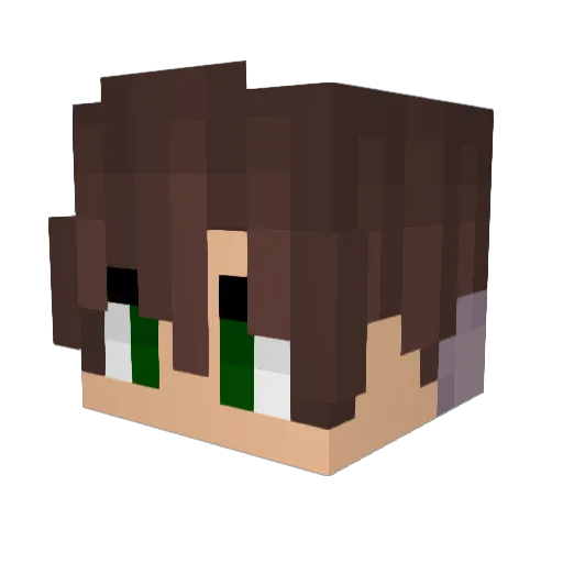 Vape_Ghoul Minecraft avatar head, 3D render